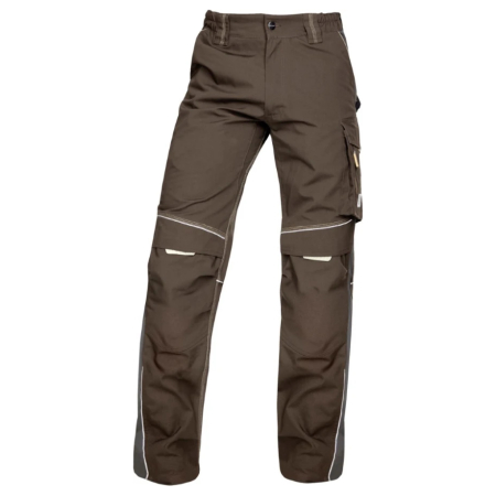 Set costum cu pantaloni de lucru in talie hidrofobizati URBAN+ - maro [4]
