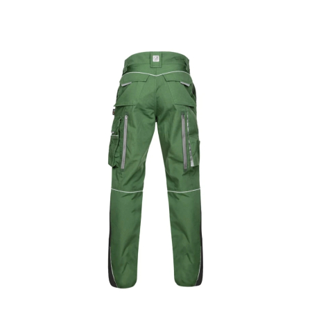 Set costum cu pantaloni de lucru in talie hidrofobizati URBAN+ - verde [6]