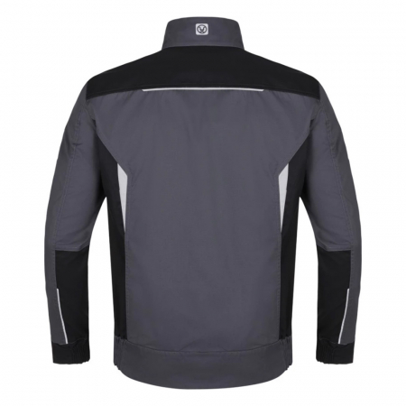 Set costum cu pantaloni de lucru in talie Refiwan - gri inchis [2]