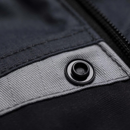 Set costum cu pantaloni de lucru in talie Refiwan - gri inchis [5]