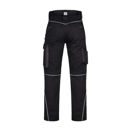 Set costum cu pantaloni de lucru in talie SUMMER - negru [5]