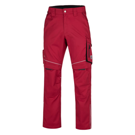 Set costum cu pantaloni de lucru in talie SUMMER - rosu [7]