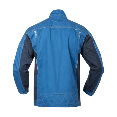 Set costum cu pantaloni de lucru in talie VISION - albastru/gri [2]
