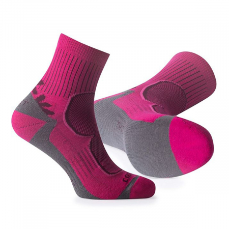 Incaltaminte - Sosete dama FLR TREK - culoare gri/roz
