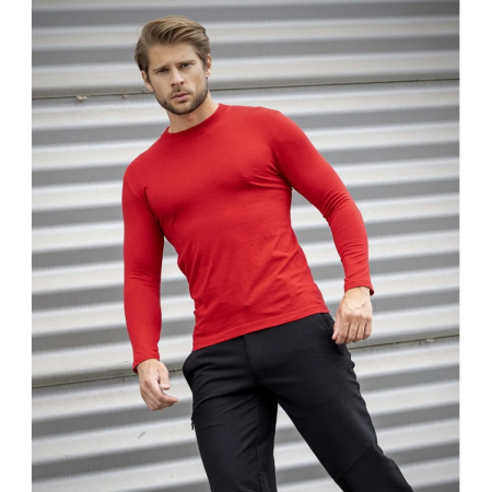 Tricou cu maneca lunga CUBA - rosu [2]