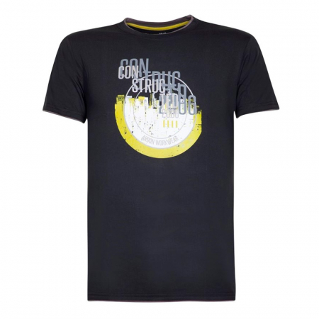 Imbracaminte de lucru - Tricou cu maneca scurta CONSTRUCT - negru