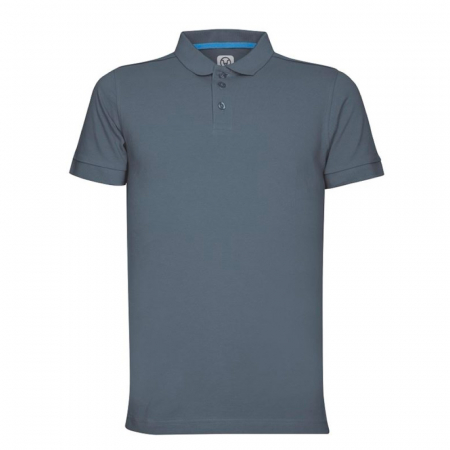 Tricou polo cu maneca scurta Trendy - gri inchis [0]