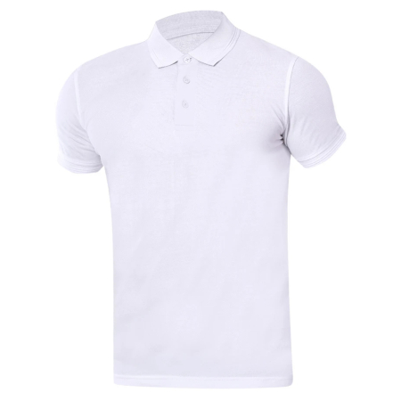 Tricouri polo - Tricou polo cu maneca scurta ZYDIN - alb
