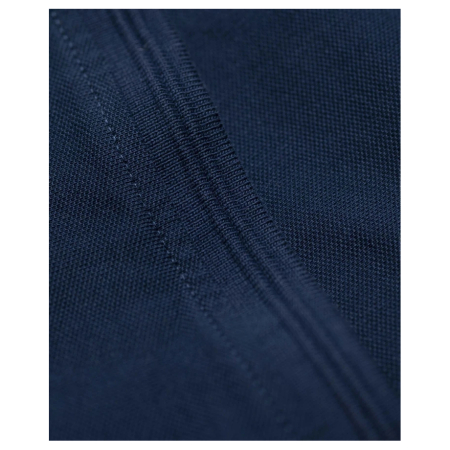 Tricou polo cu maneca scurta ZYDIN - albastru denim [4]