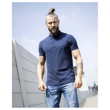 Tricou polo cu maneca scurta ZYDIN - bleumarin [1]