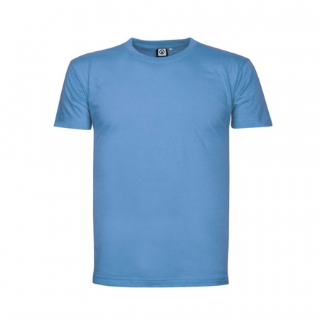 Imbracaminte de lucru - Tricou simplu cu maneca scurta Lima - albastru azur