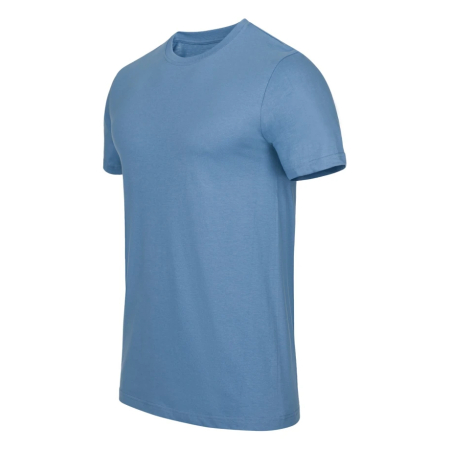 Tricou simplu cu maneca scurta Lima - albastru azur [2]