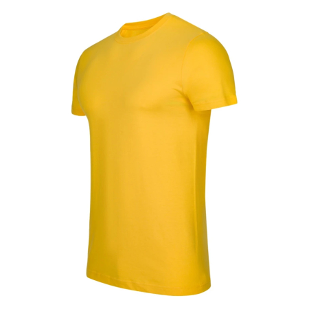 Tricou simplu cu maneca scurta Lima - galben [2]