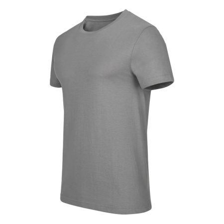 Tricou simplu cu maneca scurta Lima - gri inchis [2]