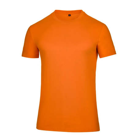Tricouri clasice - Tricou simplu cu maneca scurta Lima - portocaliu