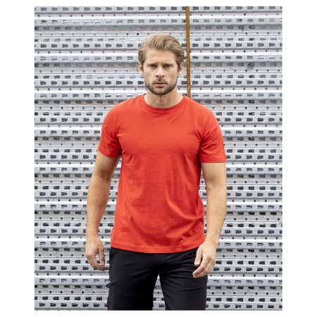 Tricou simplu cu maneca scurta Lima - rosu [2]