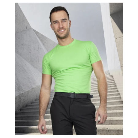 Tricou simplu cu maneca scurta Lima - verde mar [2]