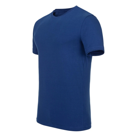 Tricou simplu cu maneca scurta Trendy - albastru electric [3]