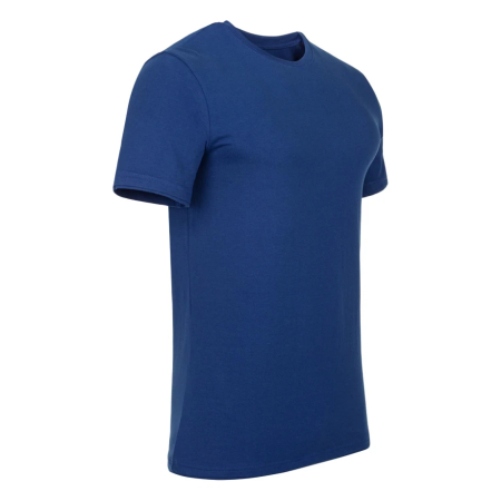 Tricou simplu cu maneca scurta Trendy - albastru electric [4]