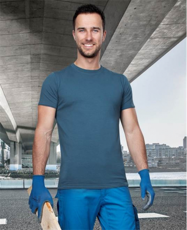 Tricou simplu cu maneca scurta Trendy - bleumarin [1]