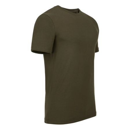 Tricou simplu cu maneca scurta Trendy - kaki [4]
