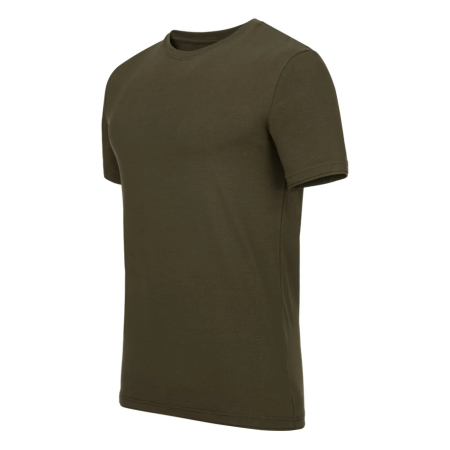 Tricou simplu cu maneca scurta Trendy - kaki [3]