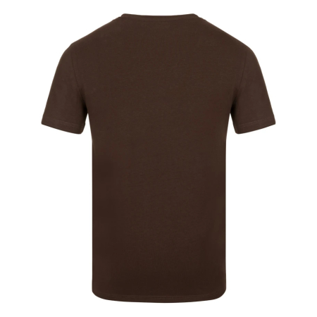 Tricou simplu cu maneca scurta Trendy - maro [1]