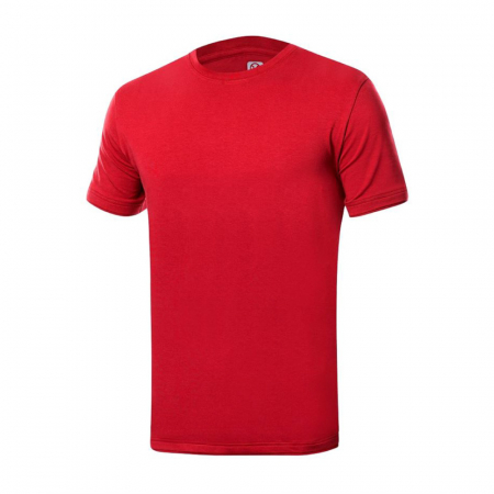 Imbracaminte de lucru - Tricou simplu cu maneca scurta Trendy - rosu