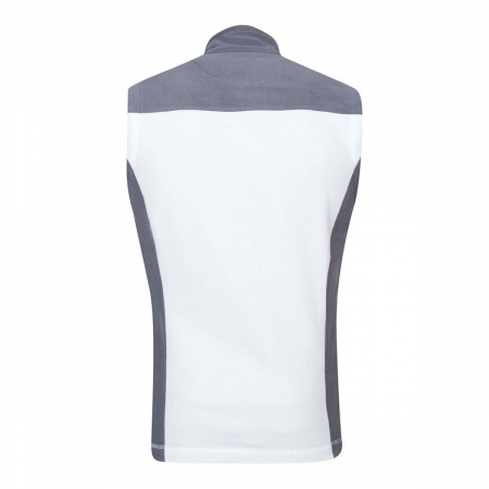 Vesta de lucru de iarna fleece MARTIN - alb [1]