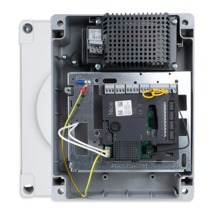 Kit automatizare porti batante Nice Wingo 2024, 2 m/canat, 200 kg, 24V DC [3]