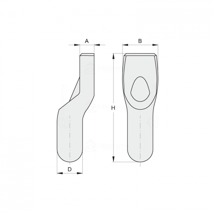Balama pivot FAC Cod 124, D28xH105mm, pentru poarta batanta [2]