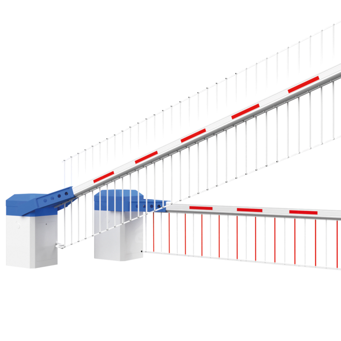 Bariera automata industriala ELKA KOLOSS cu brat pana la 12 m, duty cycle 100%, aplicatii industriale si trafic intens [8]