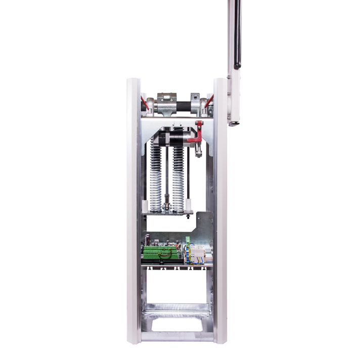 Bariera automata pentru parcari ELKA PARKING cu brat 2.5 - 5 m, brat articulat, banda LED, 24V BLDC, utilizare intensiva 100% [5]