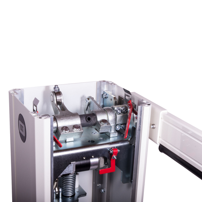 Bariera automata pentru parcari ELKA PARKING cu brat 2.5 - 5 m, brat articulat, banda LED, 24V BLDC, utilizare intensiva 100% [3]