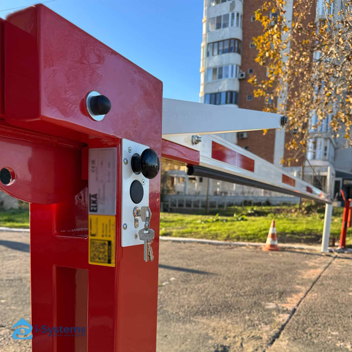 Bariera manuala ELKA cu contragreutati, brat aluminiu pana la 7.5m, utilizare industriala si infrastructura [10]