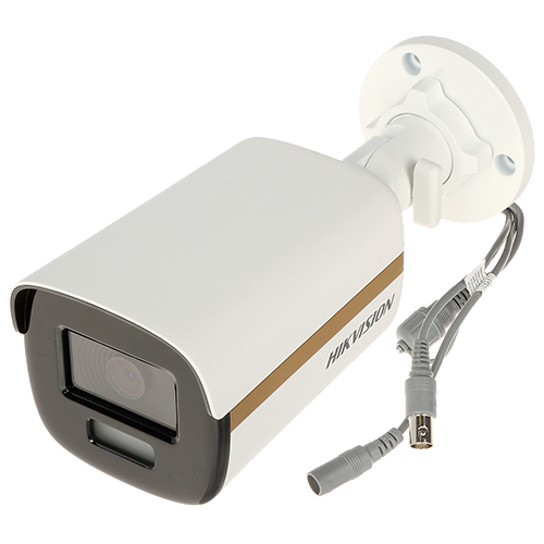 Camera supraveghere AnalogHD ColorVU HIkvision DS-2CE12DF3T-F(2.8mm), 2MP, lentila 2.8mm, lumina 40m, IP67 [2]