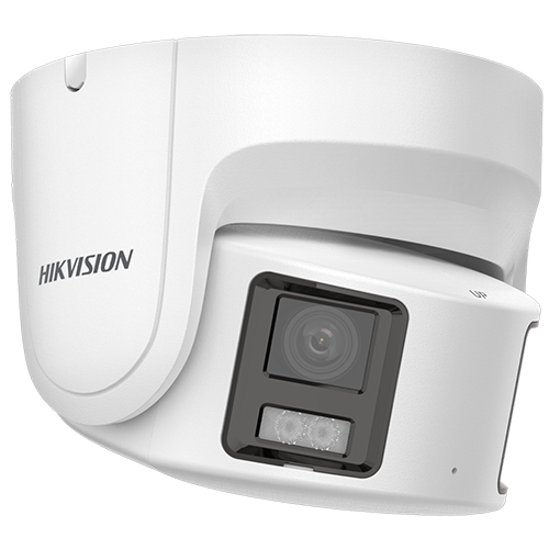 Camera supraveghere exterior IP ColorVu 4K, Panoramic view 180gr., WL 30m, Audio - Hikvision DS-2CD2387G2P-LSU-SL-4mm [3]