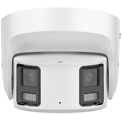 Camera supraveghere exterior IP ColorVu 4K, Panoramic view 180gr., WL 30m, Audio - Hikvision DS-2CD2387G2P-LSU-SL-4mm [2]