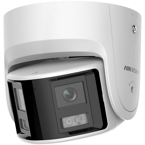 Camera supraveghere exterior IP ColorVu 4MP, lentila 2.8mm, Panoramic view 180gr., WL 30m, Audio - Hikvision DS-2CD2347G2P-LSU-SL-2.8mm [3]