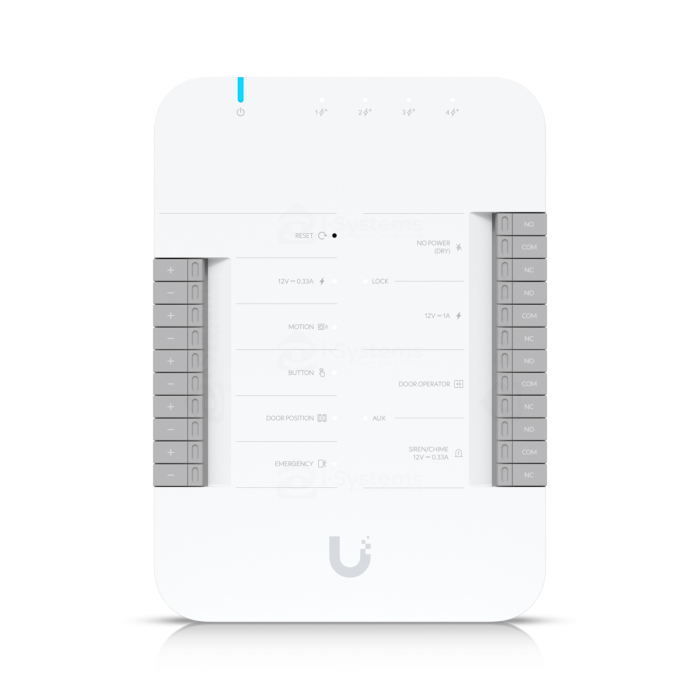 Centrala Control Acces UniFi UA-Hub-Door – Hub Usa cu Switch Gigabit 5 Porturi, PoE++ In / 4x PoE+ Out, 6.000 Utilizatori | Sisteme Acces Cladiri Office si Rezidentiale [2]