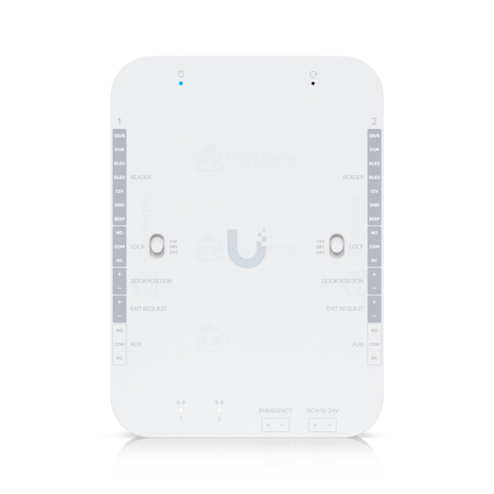 Centrala Control Acces UniFi UA-Retrofit-Hub-2 – Hub 2 Usi cu Intrari Wiegand pentru Cititoare Terte, 10.000 Utilizatori, Relee Tri-mode 12V / 24V / Dry, Alimentare 12/24V DC | Upgrade Sisteme Acces E [2]