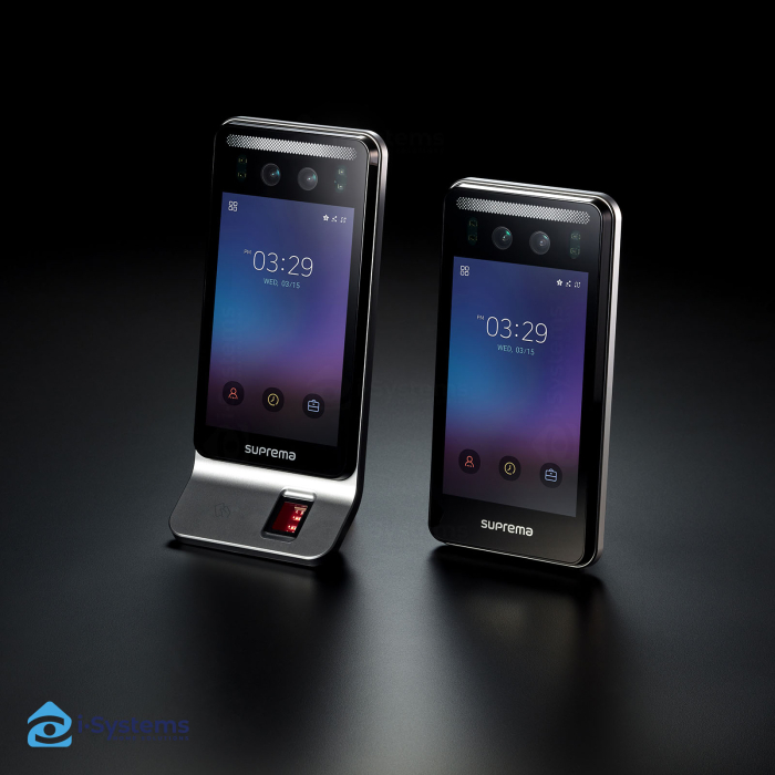Terminal biometric multimodal Suprema FaceStation F2 FSF2-AB, recunoastere faciala AI <0.5 s, RFID/HID/iCLASS/Seos, NFC/BLE, 100.000 utilizatori, IP65 [9]