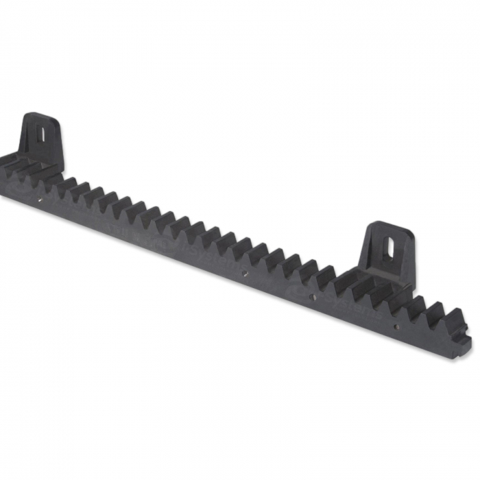 Cremaliera insertie metalica, Comunello AC-261, 6 distantiere, automatizari porti culisante pinion M4, 1m [5]