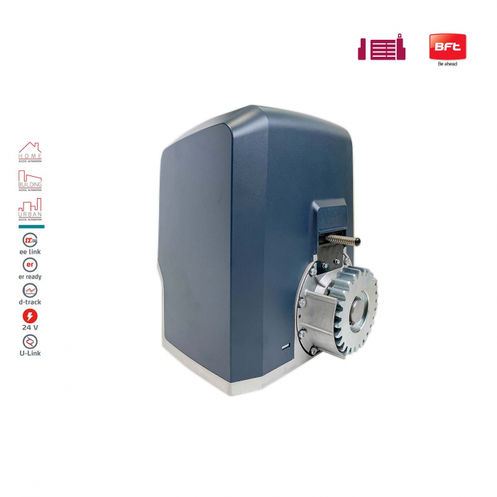 Kit automatizare porti culisante, Bft Ares Veloce BT A500, 500Kg/poarta, 4m cremaliera, 24V [4]