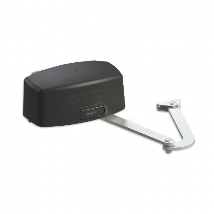 Kit automatizare poarta batanta Roger Technology R23/373 pentru stalpi grosi, 3m/canat, 400Kg/canat, 230V [2]