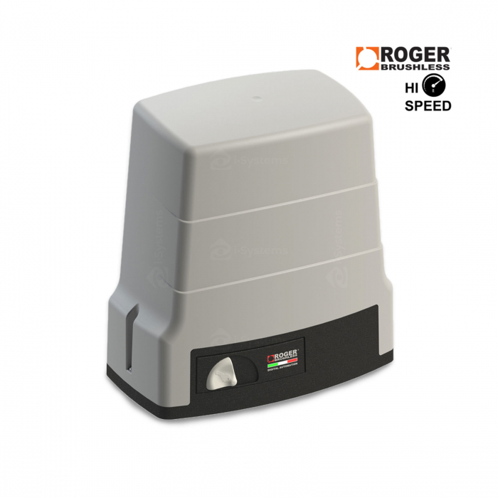 Kit automatizare poarta culisanta Roger Technology BH30/605 HS, deschidere rapida 24m/min, 600Kg, 24V [3]
