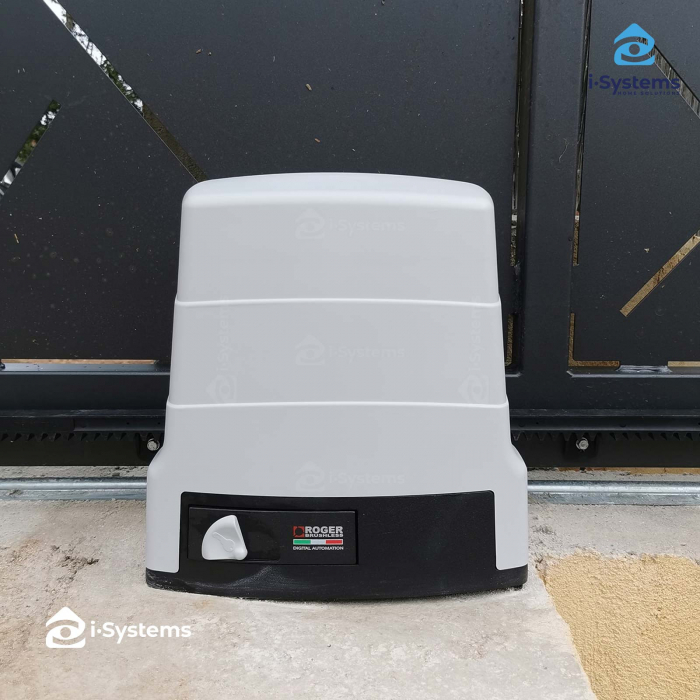 Kit automatizare poarta culisanta Roger Technology BH30/605 HS, deschidere rapida 24m/min, 600Kg, 24V [2]