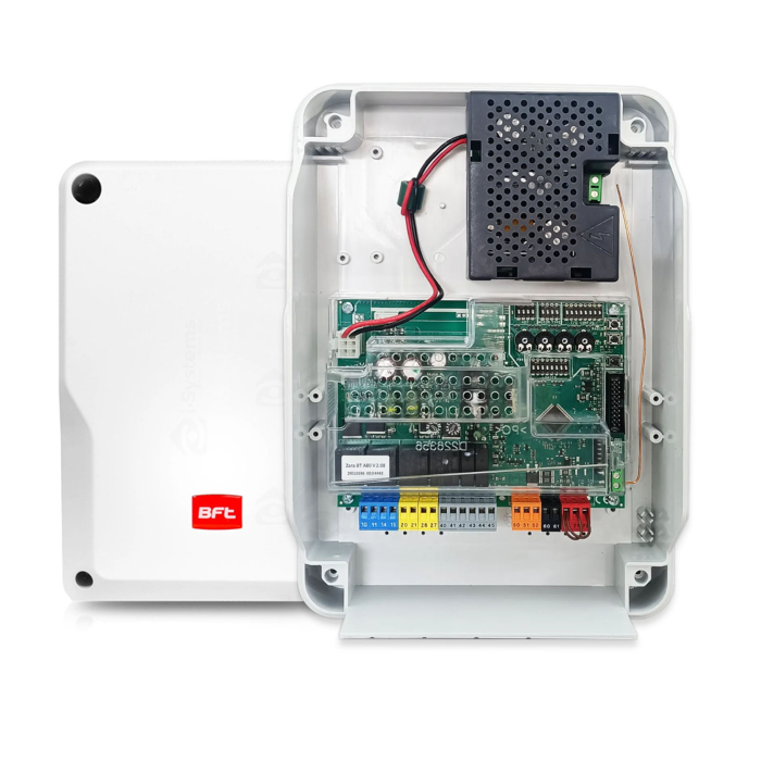 Kit automatizare porti batante BFT PHOBOS BT B25 INT, 3m/400kg, Zara BT, fotocelule, lampa LED, 2 telecomenzi 433MHz, 24V [2]