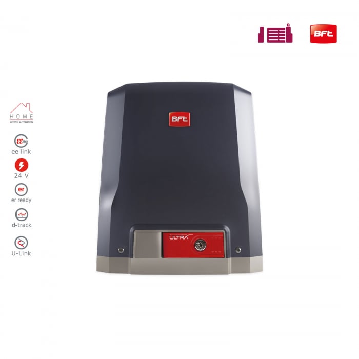 Kit automatizare poarta culisanta BFT Deimos BT A600 Ultra, 600Kg, 4m cremaliera, 24V [7]