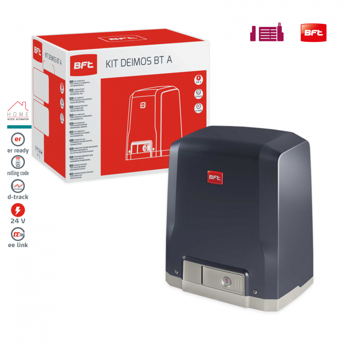 Kit automatizare porti culisante Bft Deimos BT A600, 600Kg/poarta, 4m cremaliera [2]